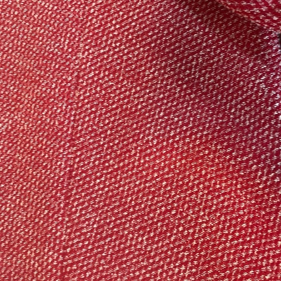 DG Donna Gray 2 piece dress w/ jacket red and white specs throughout career 12 - Picture 16 of 16